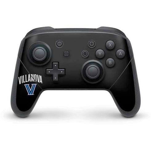 Villanova University V Black Nintendo Skins