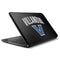 Villanova University V Black HP Notebook Skin