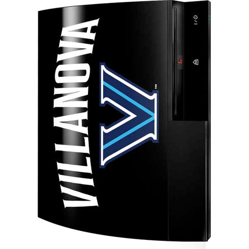 Villanova University V Black Playstation 3 & PS3 Skin