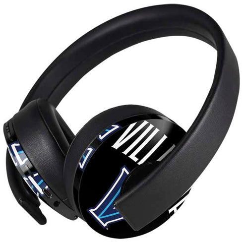 Villanova University V Black PlayStation 4 Gold Wireless Headset Skin