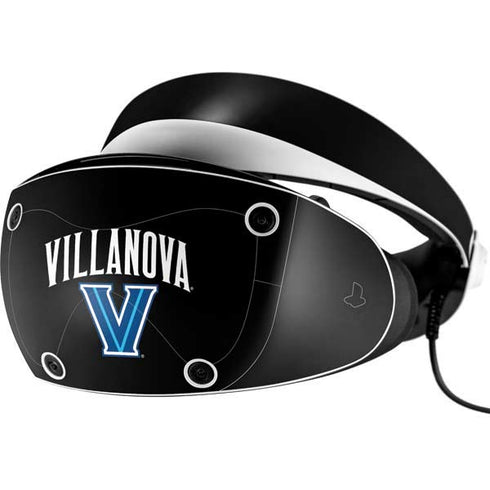 Villanova University V Black PlayStation VR2 Skin