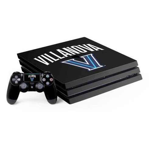 Villanova University V Black PlayStation PS4 Skins