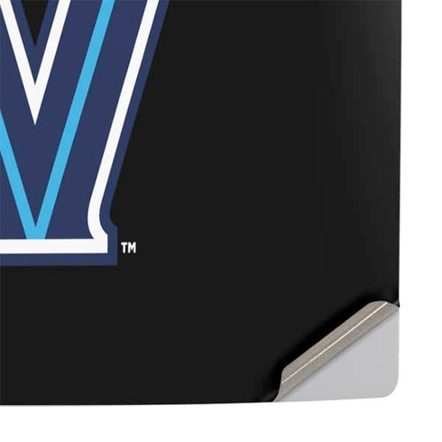 Villanova University V Black PS5 Pro Console Skin