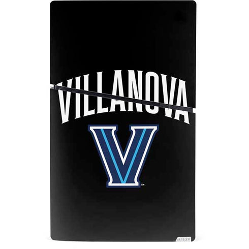 Villanova University V Black PS5 Slim Digital Edition Bundle Skin