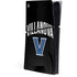Villanova University V Black PS5 Slim Digital Edition Console Skin