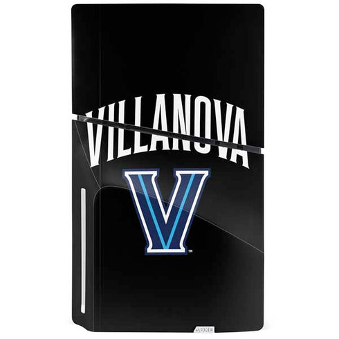 Villanova University V Black PS5 Slim Disk Bundle Skin