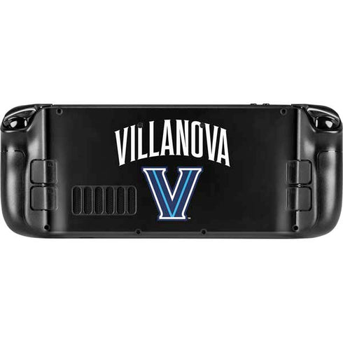 Villanova University V Black Steam Deck Handheld Gaming Computer OLED Skin