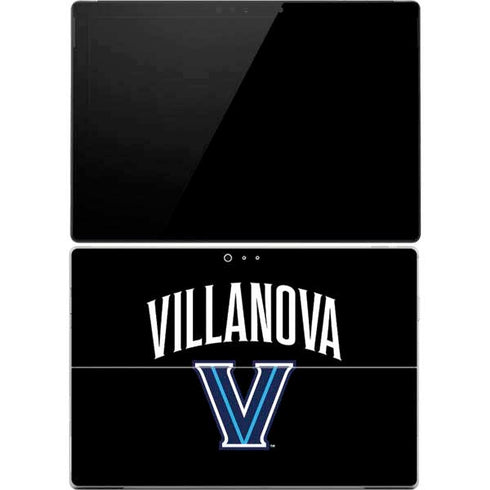 Villanova University V Black Surface Pro 4 Skin