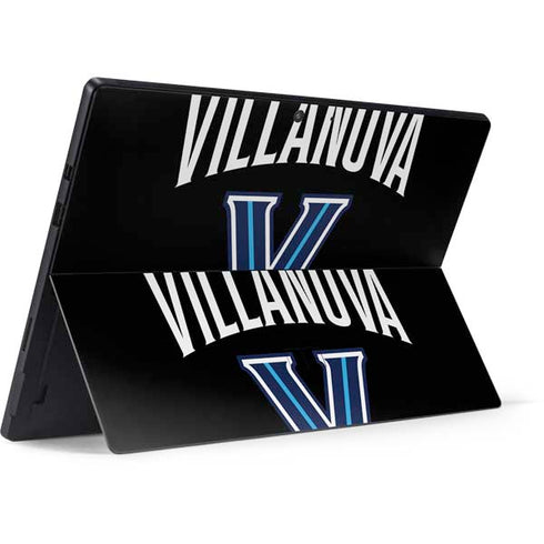 Villanova University V Black Surface Pro 7 Skin