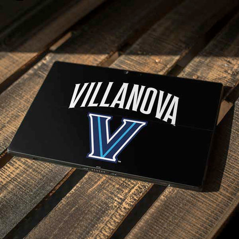 Villanova University V Black Surface Pro 7 Skin