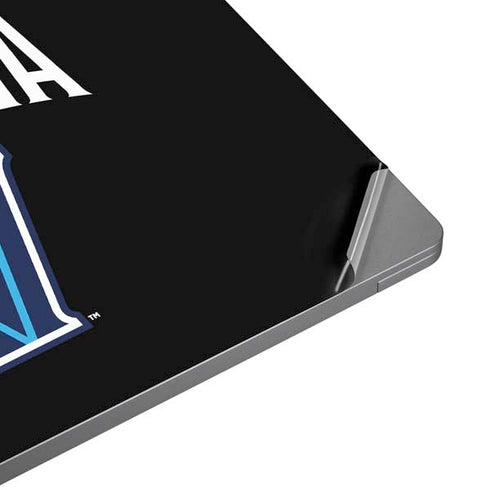Villanova University V Black Universal Laptop 18in (14.6 x 10.6in) Skin