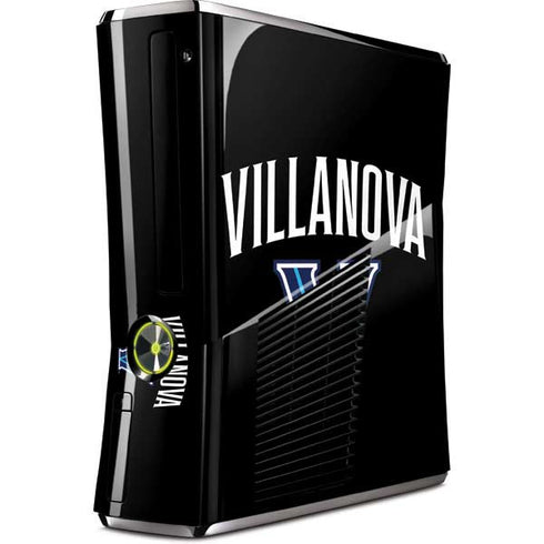 Villanova University V Black Xbox 360 Slim (2010) Skin
