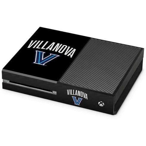 Villanova University V Black Xbox One Console Skin