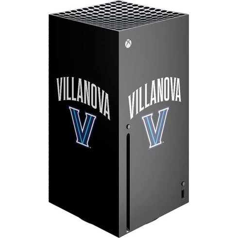Villanova University V Black Xbox Series X Console Skin