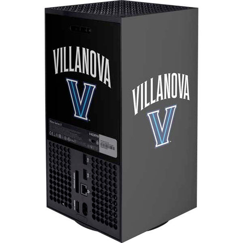 Villanova University V Black Xbox Series X Console Skin