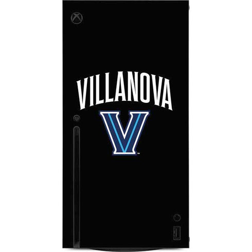 Villanova University V Black Xbox Series X Console Skin