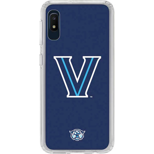 Villanova University V Galaxy A10e Clear Case