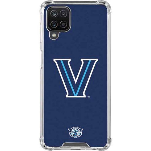 Villanova University V Galaxy A12 Clear Case