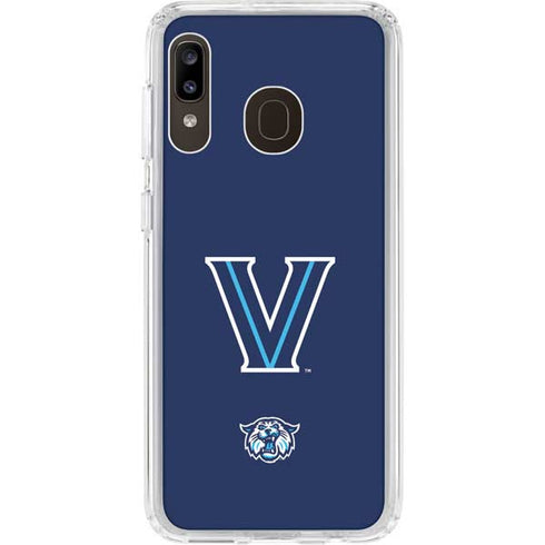 Villanova University V Galaxy A20 Clear Case