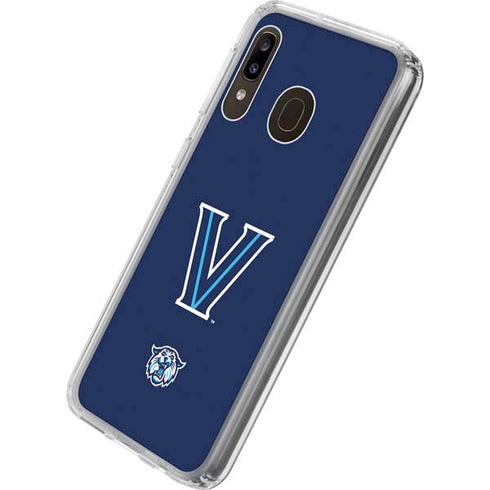 Villanova University V Galaxy A20 Clear Case