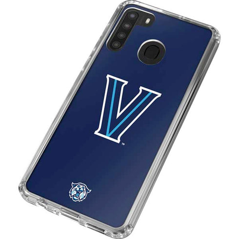 Villanova University V Galaxy A21 Clear Case