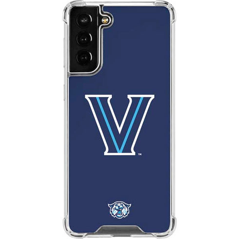 Villanova University V Galaxy S21 FE Clear Case
