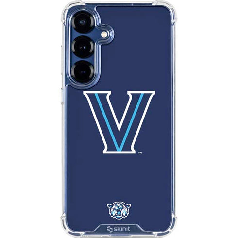 Villanova University V Galaxy S25 FE Clear Case