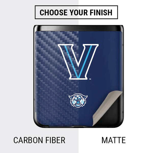 Villanova University V Galaxy Z Flip Skin