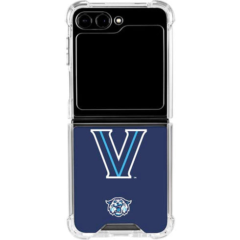 Villanova University V Galaxy Z Flip6 Clear Case
