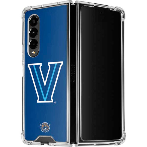 Villanova University V Galaxy Z Fold4 5G Clear Case