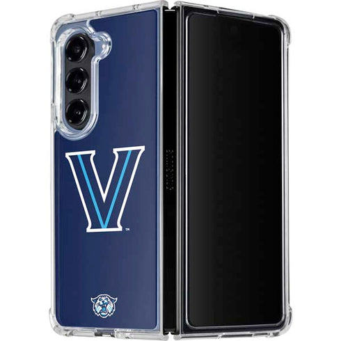 Villanova University V Galaxy Z Fold5 5G Clear Case