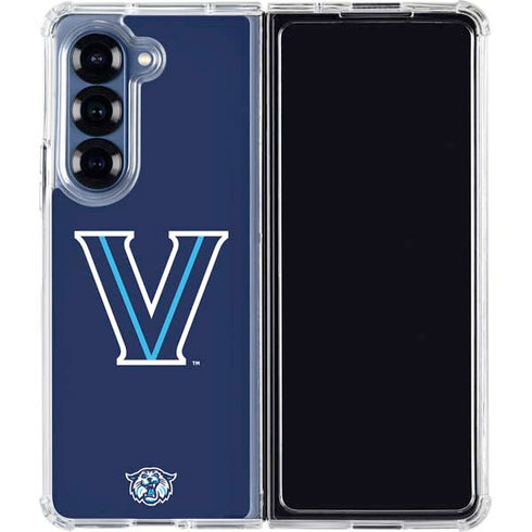 Villanova University V Galaxy Z Fold7 Clear Case