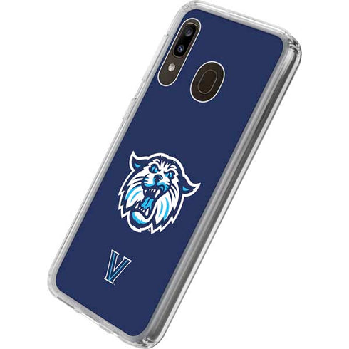 Villanova University V Initial Galaxy A20 Clear Case