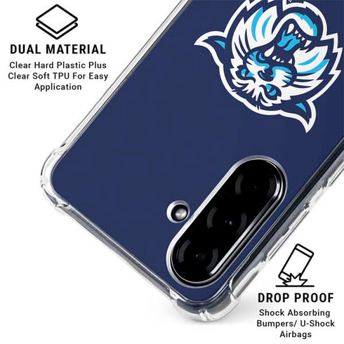 Villanova University V Initial Galaxy A36 5G Clear Case