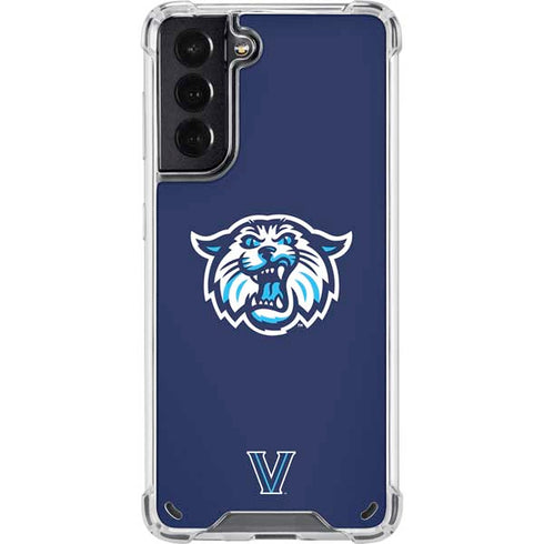 Villanova University V Initial Galaxy S21 5G Clear Case