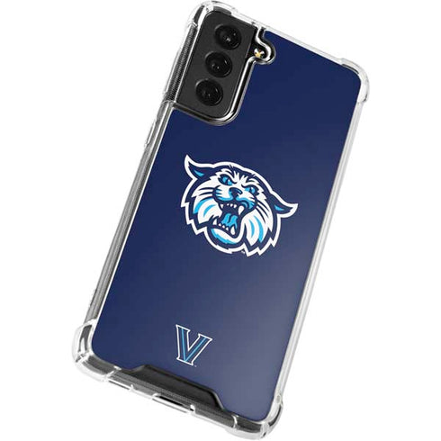 Villanova University V Initial Galaxy S21 FE Clear Case