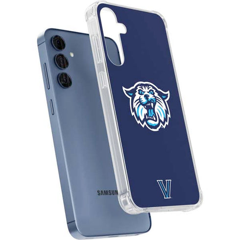 Villanova University V Initial Galaxy S24 Clear Case