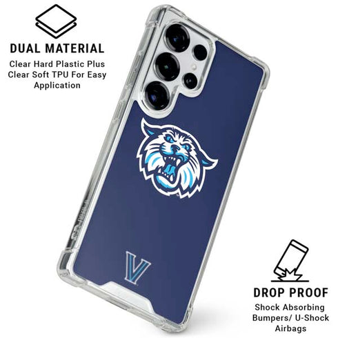 Villanova University V Initial Galaxy S26 Ultra Clear Case