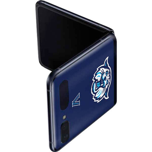 Villanova University V Initial Galaxy Z Flip Skin