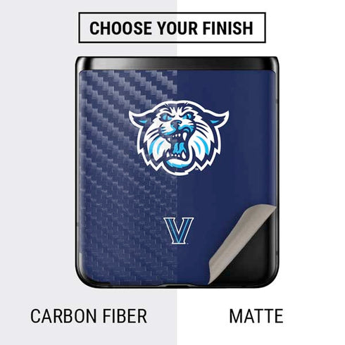 Villanova University V Initial Galaxy Z Flip Skin