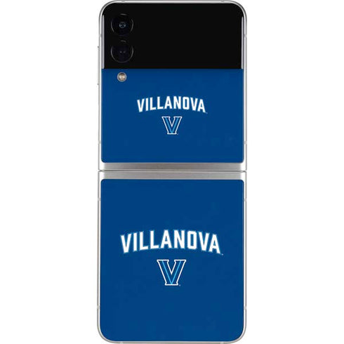 Villanova University V Initial Galaxy Z Flip4 5G Skin
