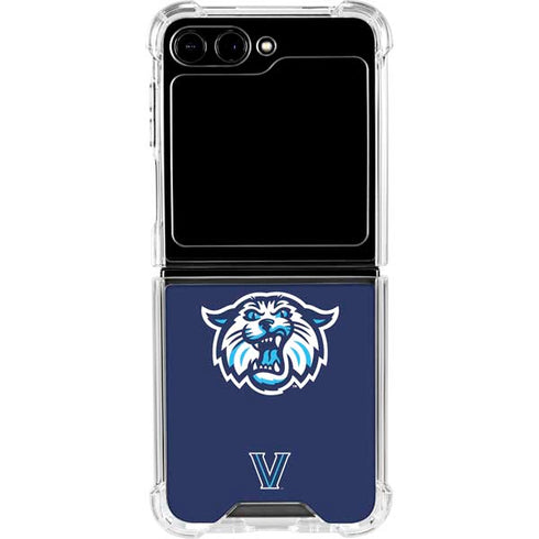Villanova University V Initial Galaxy Z Flip5 5G Clear Case