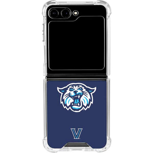 Villanova University V Initial Galaxy Z Flip6 Clear Case