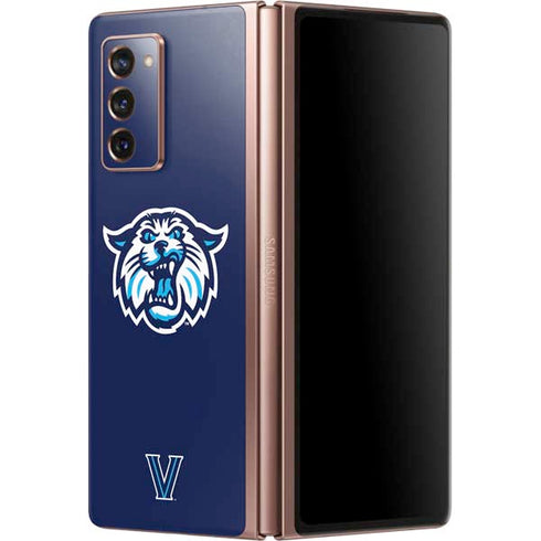 Villanova University V Initial Galaxy Z Fold2 5G Skin