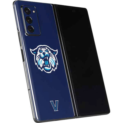 Villanova University V Initial Galaxy Z Fold2 5G Skin