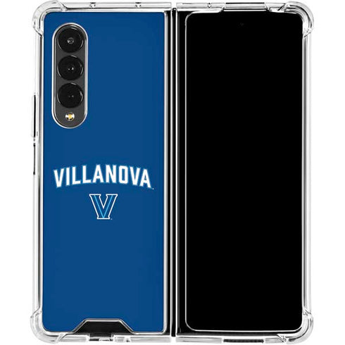 Villanova University V Initial Galaxy Z Fold4 5G Clear Case