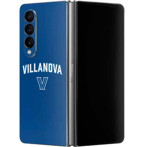 Villanova University V Initial Galaxy Z Fold4 5G Skin