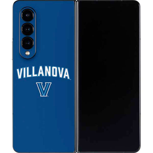 Villanova University V Initial Galaxy Z Fold4 5G Skin