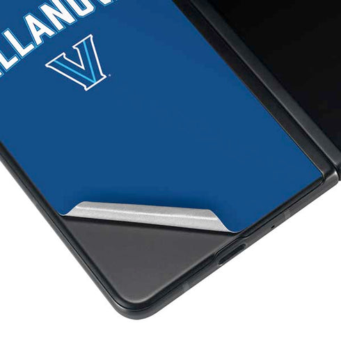 Villanova University V Initial Galaxy Z Fold4 5G Skin