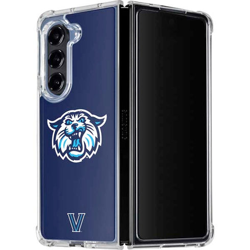 Villanova University V Initial Galaxy Z Fold5 5G Clear Case
